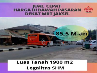 Tanah Jakarta Selatan Wilayah Jl Raya RS Fatmawati Legalitas SHM