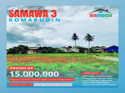 Tanah kavling DP murah di tengah kota Bandar Lampung