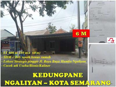 Tanah Ngaliyan Jl. Raya Ngaliyan dpn LP Kedungpane Kota Semarang