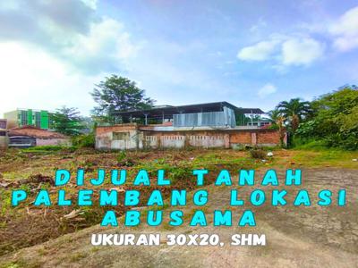 Tanah Palembang Dijual Cepat Lokasi Abusama