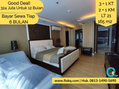 Casa Grande 3+1BR | Sewa Apartemen di Tebet Jakarta Selatan