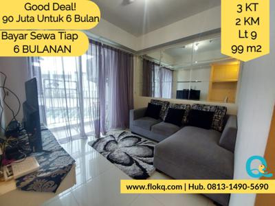 Casa Grande 3BR | Sewa Apartemen di Tebet Jakarta Selatan