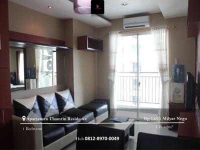 Dijual Apartement Thamrin Residence 1 BR Furnished Bagus