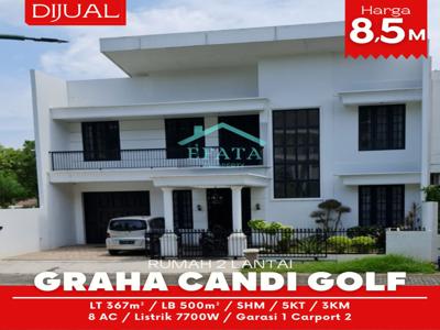 Dijual Rumah 2 Lantai GRAHA CANDI GOLF