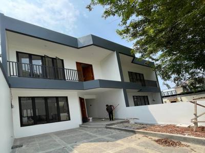 dijual rumah baru modern glass didalam komplek pondok ranji