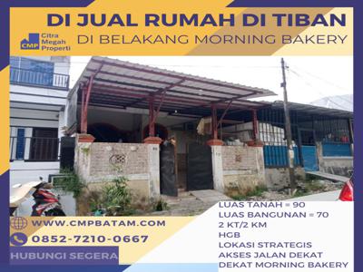 DiJual Rumah Di Tiban Belakang Morning Bakery