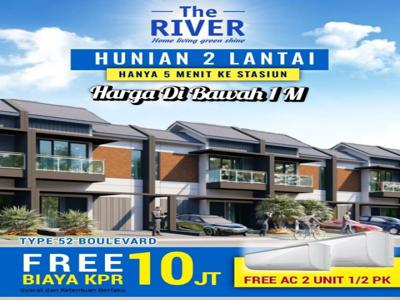 Dijual rumah the river Parung panjang 500m St.krl