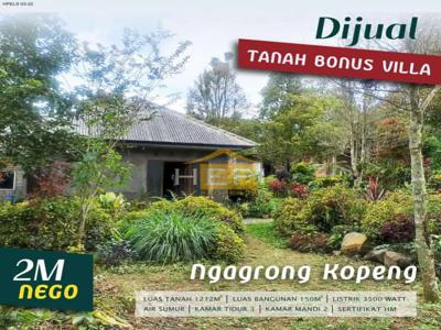 Dijual tanah bonus villa di Ngagrong, Kopeng
Salatiga