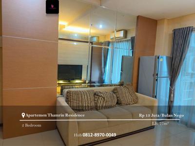 Disewakan Apartement Thamrin Residence 2BR Full Furnished High Floor