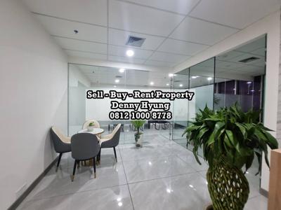 Disewakan Office Gold Coast PIK 270m2, Furnished, Renov, Jarang Ada