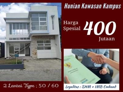 perumahan fasilitas komplit harga irit kawasan kampus Kota Malang