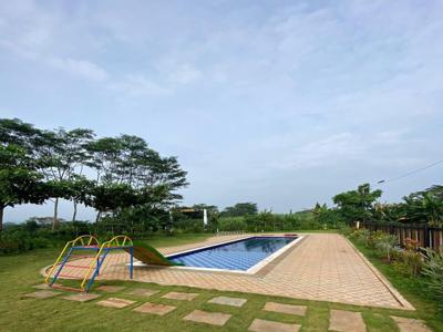 Rumah Bersubsidi Berfasilitas kolam renang