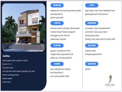 Rumah Luxurios BRAND NEW di Jagakarsa