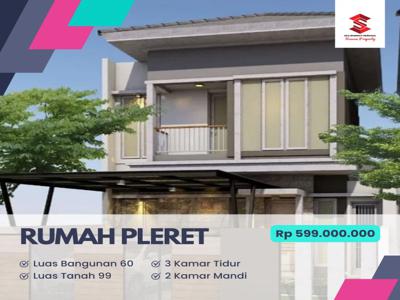 SEGERA BOOKING RUMAH MURAH 2 LANTAI DI KOTA JOGJA