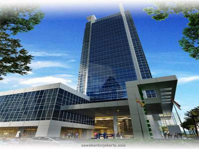 Sewa Kantor Puri Indah Financial Tower 296 m2 Fitted Jakarta Barat
