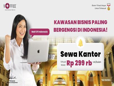 Sewa Kantor Virtual Murah di Mall Of Indonesia Jakarta Utara