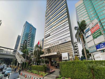 Sewa Kantor Wisma 77 Tower 1 Luas 224 m2 Bare Slipi Jakarta Barat