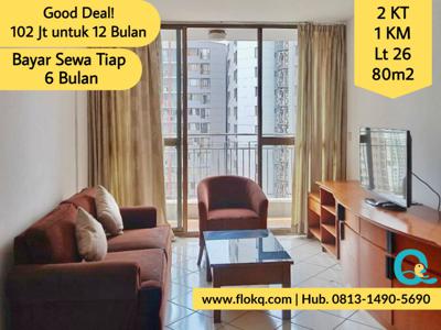 Taman Rasuna 2KT | Sewa Apartemen di Setiabudi Jakarta Selatan