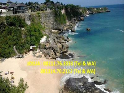 Tanah Jimbaran Bali Pinggir Pantai : Luas 10,25 Ha, SHM, Cocok utk Resort