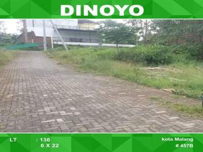 Tanah Kavling Murah Luas 136 di Dinoyo Joyoagung kota Malang _ 457B