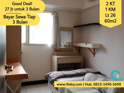 The Wave 2BR | Sewa Apartemen di Setiabudi Jakarta Selatan