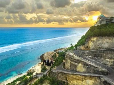View Tebing Dan Laut, Tanah Yg Cocok Untuk Villa, Jimbaran, Bali