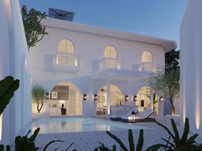 Villa Cantik dengan desain Mediteranean di Umaas