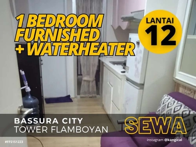1 Bedroom Furnished Waterheater Tower F Bassura City