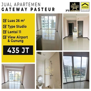 435 jt nego Apartemen Gateway Pasteur tipe Studio lantai 11 view bagus