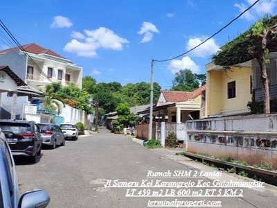 50% Harga, Rumah 2 Lantai di Jl Semeru Karangrejo Gajahmungkur