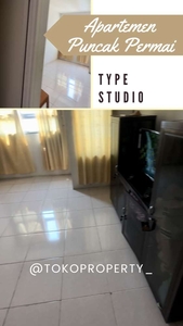Apartemen Puncak Permai Kosongan Siap Huni TYPE Studio