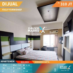 APARTEMEN SOEHAT FULL FURNISHED, DESAIN INTERIOR CAKEP DEPAN BRAWIJAYA