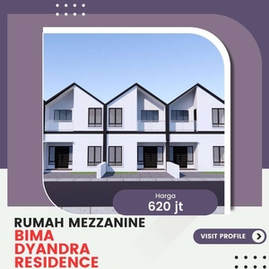 Bisa KPR Rumah lokasi padang bulan Jl Bunga ester rumah type mezzanine