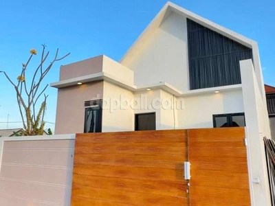 Brand new modern minimalist house for sale in Denpasar, Bali