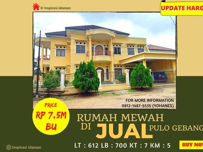 BU Rumah Mewah 612 mtr Pulogebang Jakarta Timur