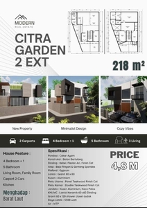 D jual rumah d citra 2 ext jak bar