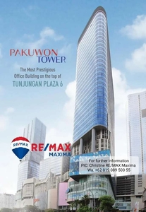 Di jual premium office di Pakuwon Tower Surabaya