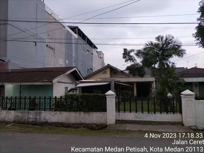 di jual tanah dan bangunan inti kota medan