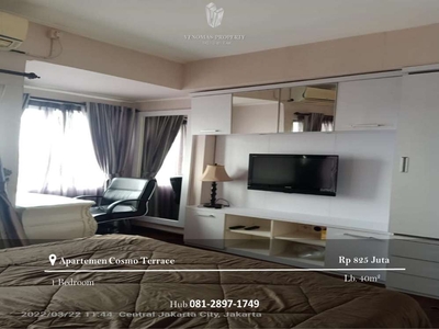 Dijual Apartement Cosmo Terrace 1BR Furnished View City