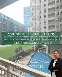 Dijual Apartement Mewah Full Perabot Podomoro Akses Mall Deli Park