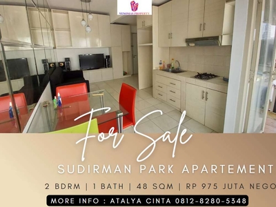 Dijual Apartement Sudirman Park 2 Bedrooms Full Furnished Tower B