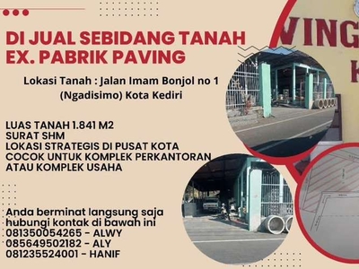 DIJUAL BANGUNAN PABRIK