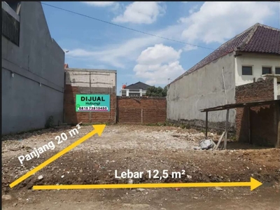 Dijual Cepat Tanah Kavling Matang Di Buahbatu akses 7 menit ke Tol