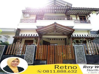 DIJUAL Rumah Homestay Etnik Semi Furnished di Nitikan -Yogyakarta
