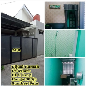 Dijual Rumah Sumber Solo