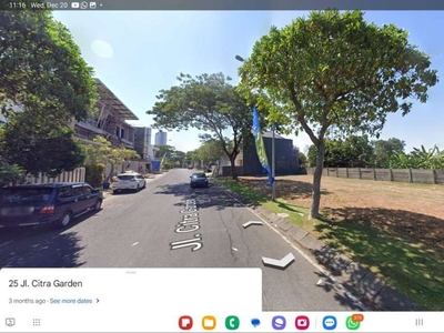 Dijual tanah di Citra Garden Sidoarjo Kota