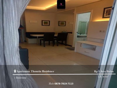 Disewakan Apartement Thamrin Residence Full Furnished 1BR
