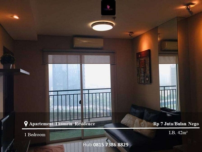 Disewakan Apartement Thamrin Residence High Floor Type L 1BR Furnished