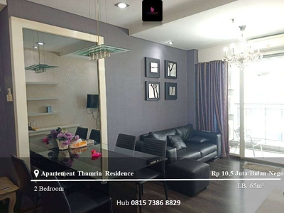 Disewakan Apartement Thamrin Residences Middle Floor 2BR Full Furnish