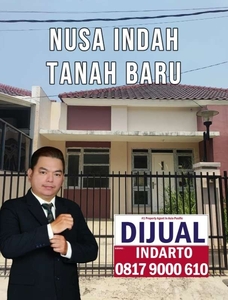 For Rent Rumah LT 189m² di Nusa Indah Bogor Utara
